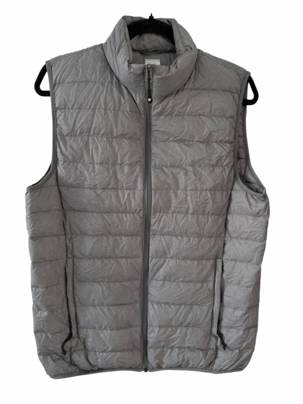 32 DEGREES Gray Packable Down Puffer Vest Lightweight Outdoor mens s